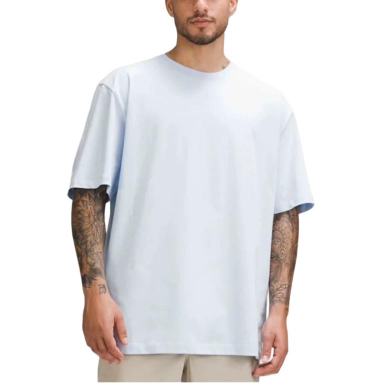 Lululemon Heavyweight T-Shirts Men's Crew Neck Moderate Straight Fit LM3FBSS