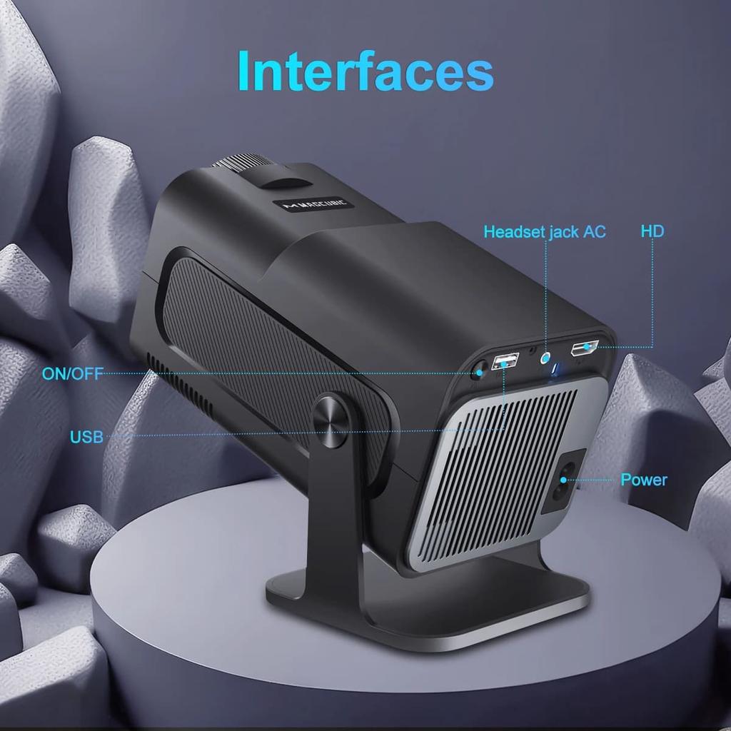 Magcubic 4K Android 11 Projector Native 1080P 390ANSI HY320 Dual Wifi6 BT5.0 1920*1080P Cinema Portable Projetor Upgrated HY300