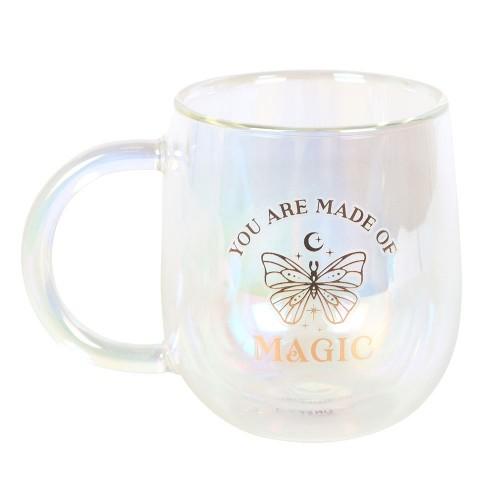Something Different You Are Made Of Magic Iridescent Glass Mug