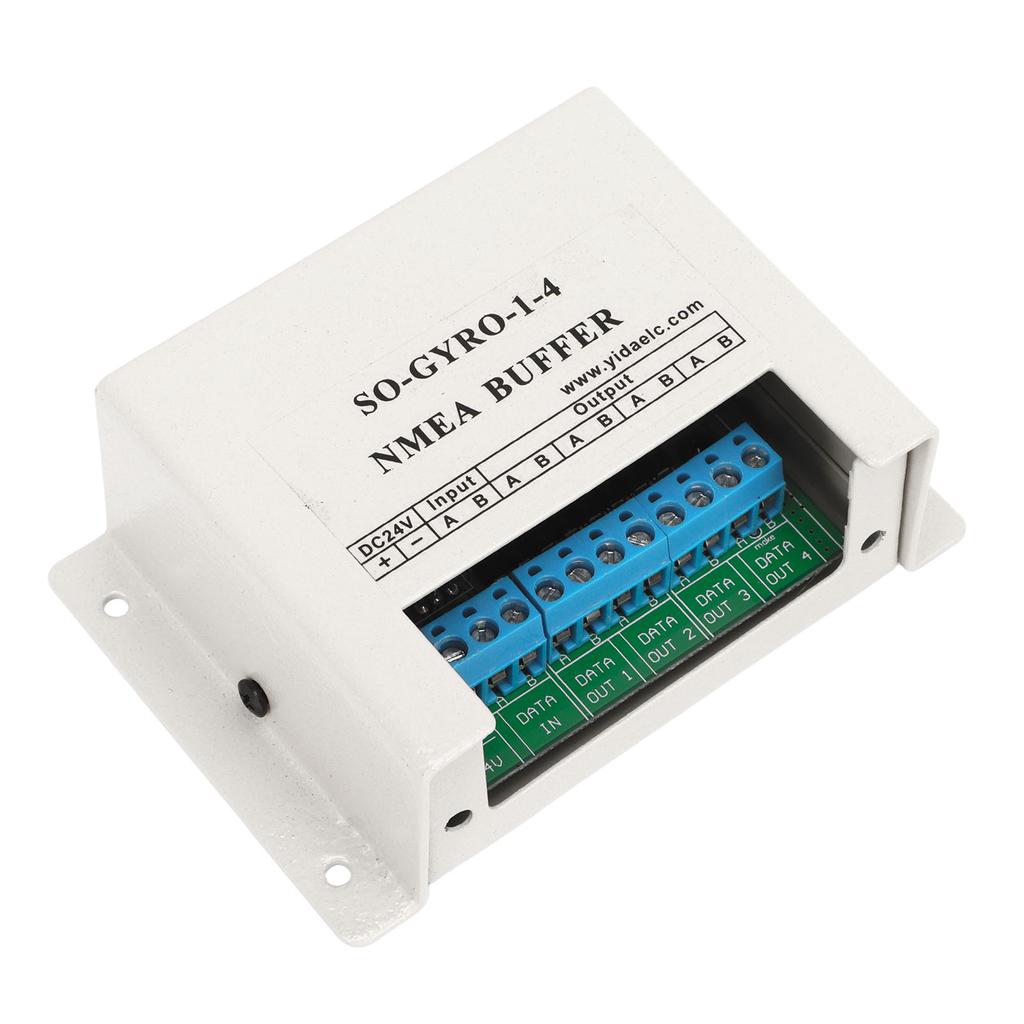 for NMEA Buffer 1 in 4 Out Marine Serial Line Splitter Isolating Buffer Converter Interface for 24V