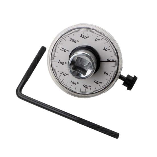 Angle Torque Gauge Tool 1/2 Inch Automobile Angle Gauge And Torque Gauge Torque Angle Meter Pointer Dial Torque Meter Measuring Instrument