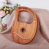 16 Strings Lyre Harp 19 7 Strings Mahogany Wood Portable Harp With Bag Piano Musical Instrument With Spare Strings