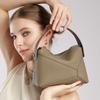 100% Genuine Leather Women's Bag Luxury Designer Handbag Women Fashion Geometric Splicing Shoulder Bag Cowhide Crossbody Bags
