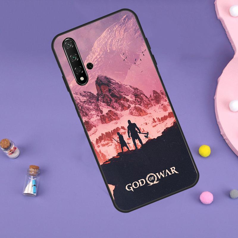 Чехол God of War для Huawei Nova Y70 Y60 Y61 Y90 Y91 5T 9 10 SE 3i 8i 11i 11 Pro P20 P40 P30 Lite