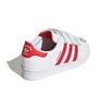 Hello Kitty X Adidas Superstar J Allover Debossed Bows Kids Sneakers White Cloud-White Vivid-Red GV8865