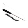 Cat Teaser ThreeSection Telescopic Cat Teaser Wand Retractable Kitten Teaser Stick with Feather