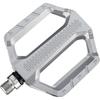Серебристые педали Shimano PD-EF202 с отражателями и легким дизайном, аксессуары для велоспорта