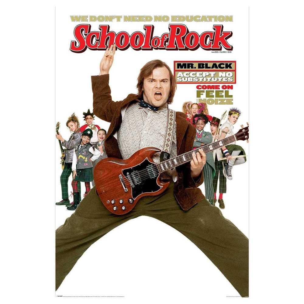 School Of Rock One Sheet Paper Poster