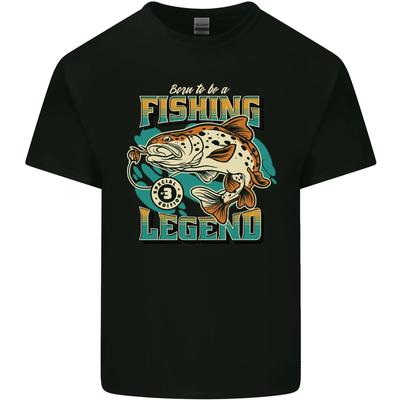 Fishing Legend Funny Fisherman Kids T-Shirt Childrens