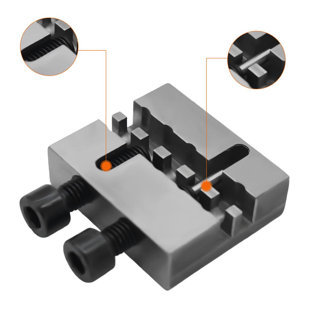Инструмент для снятия цепи из углеродистой стали для обработки позиционных канавок с ЧПУ и точной фиксации