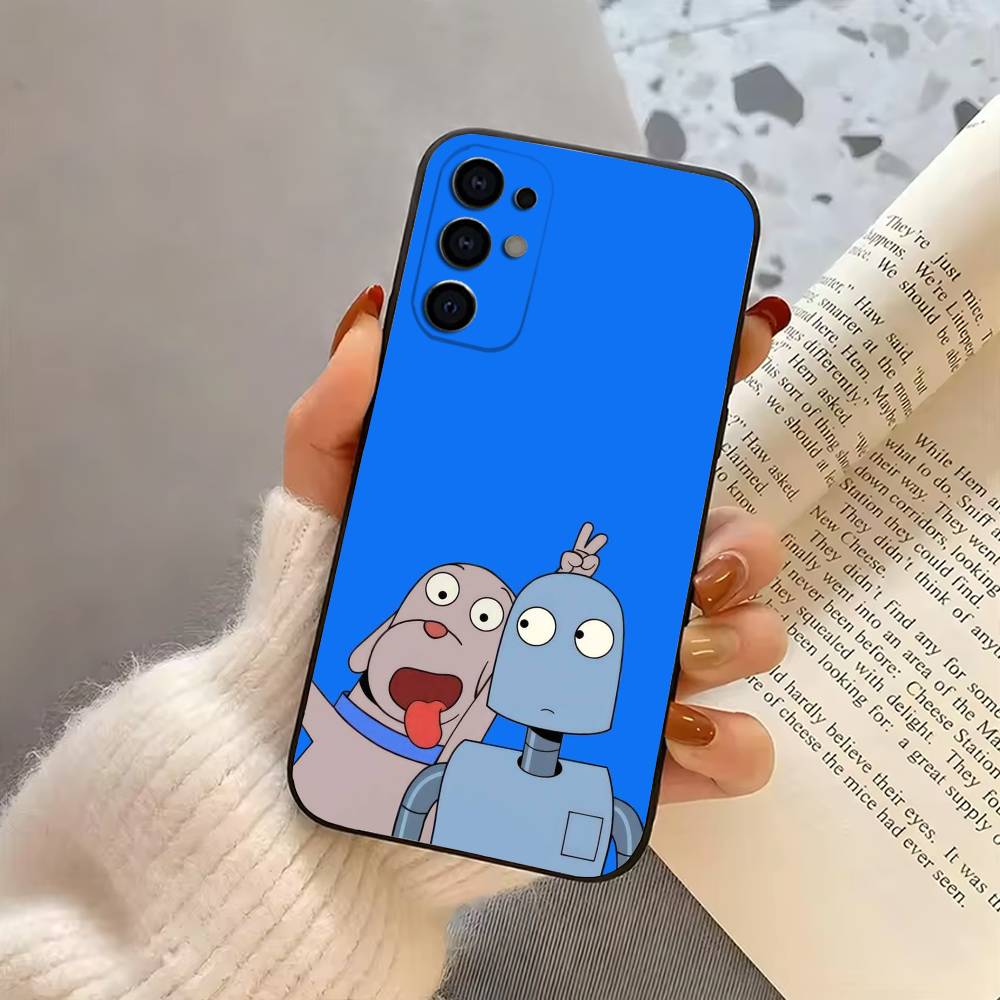 Friendship R-Robot D-Dreams-RD Phone Case For Samsung S25,S24,S21,S22,S23,S30,Ultra,S20,Plus,Fe,Lite,Note,10,Black Cover