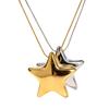 Non Fading Star Necklace Hanging Collarbone Chain Unique Gold Pendant  Women's Jewelry Gift
