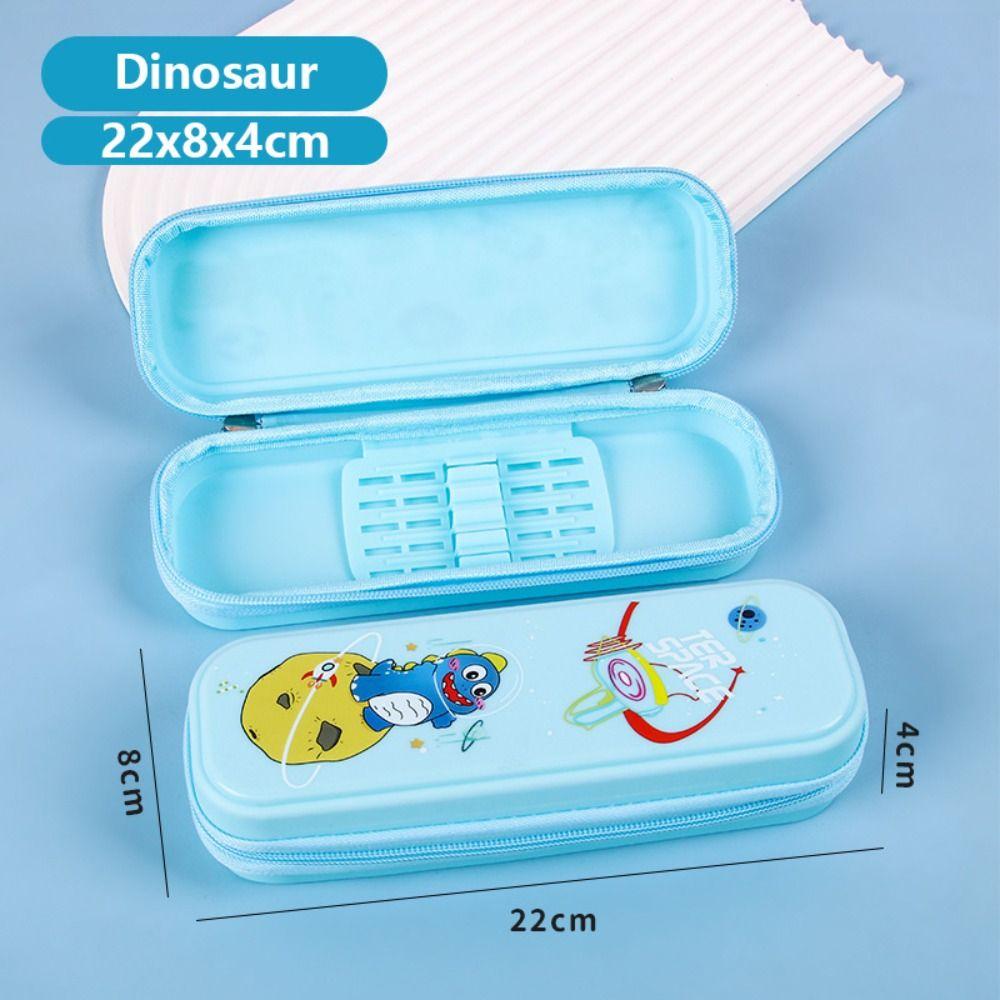 Многофункциональный пенал Динозавр/Ракета/Русалка Коробка для хранения канцелярских товаров Пенал Студенческий подарок
