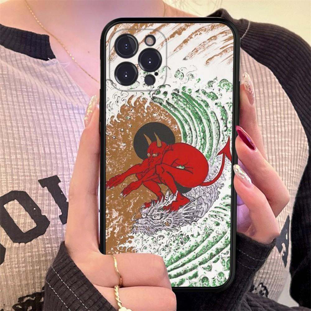 Чехол для телефона «Самурай» для iPhone Samsung Galaxy Redmi Xiaomi Oppo OnePlus Note SA 7 8 9 10 11 12 13 14 20 21 22 23 53 54 Pro Max Plus Ultra TPU Soft