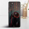 Мягкий чехол для Samsung Galaxy S20 FE S21 S22 S10 S9 Plus S8 Note 20 Ultra 10 Lite Чехол для телефона Пейзаж с чернилами Рисунок самурая Искусство