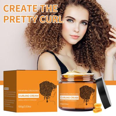 Curl Cream Natural Увлажняющий несмываемый кондиционер Wave Elastic Styling Стайлинг Эластин