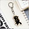 Мультяшный Милый Кот Акриловый Брелок Черный Кот Милый Подвеска Черный Кот Подвеска для Мобильного Телефона
