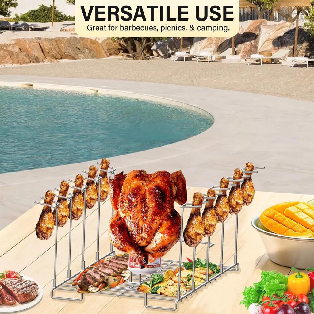 Открытый портативный многофункциональный гриль для курицы гриль для куриных ножек гриль для барбекю