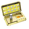 Digital Jewelry Scale 200g 0.01g Pocket Scales with 50g Calibration Weight Electronic Smart Scale for Professional Weighing