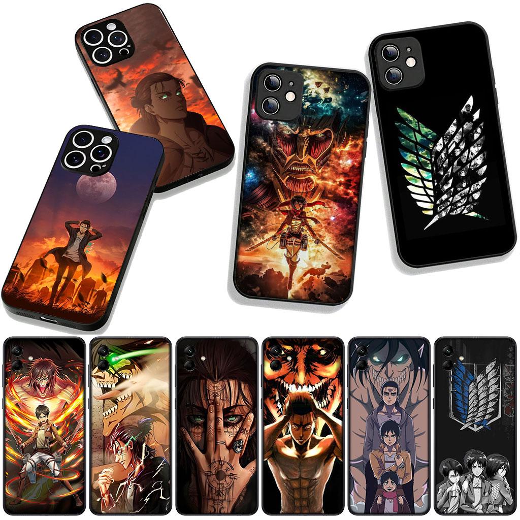 Для Samsung Galaxy A25 A37 A57 A12 A14 A50 A51 A70 A71 A72 A21S A04 M15 Note 20 9 8 10 Чехол Эрен Йегер Атака Леви Нападение Титанов