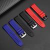 Спортивный Силиконовый Каучук Для Tissot Racing Серии T115417A Специальный Двухпазовый Ремешок Для Часов T115.427 Мужские Часы Браслет
