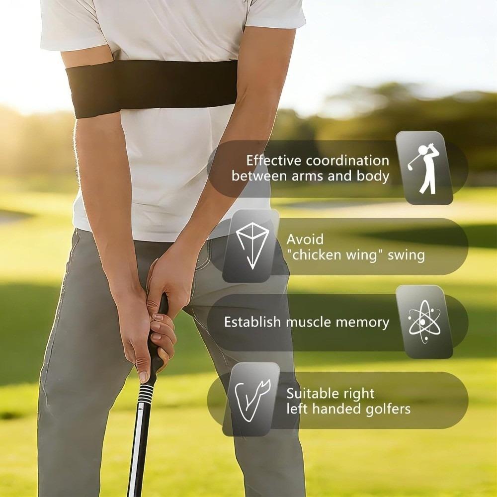 Swing Improvement Golf Training Aid Strong Restraining Power Arm Connection Aid Golf Practice