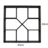 Форма для тротуарной плитки «сделай сам», 40 см x 40 см, цементный кирпич, бетоноукладчик, производитель пластика «сделай сам», квадратная форма для тротуарной плитки