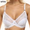Floral Lace Bralette Ultrathin Deep V Bra Unlined Push Up Brassiere for Women Intimates