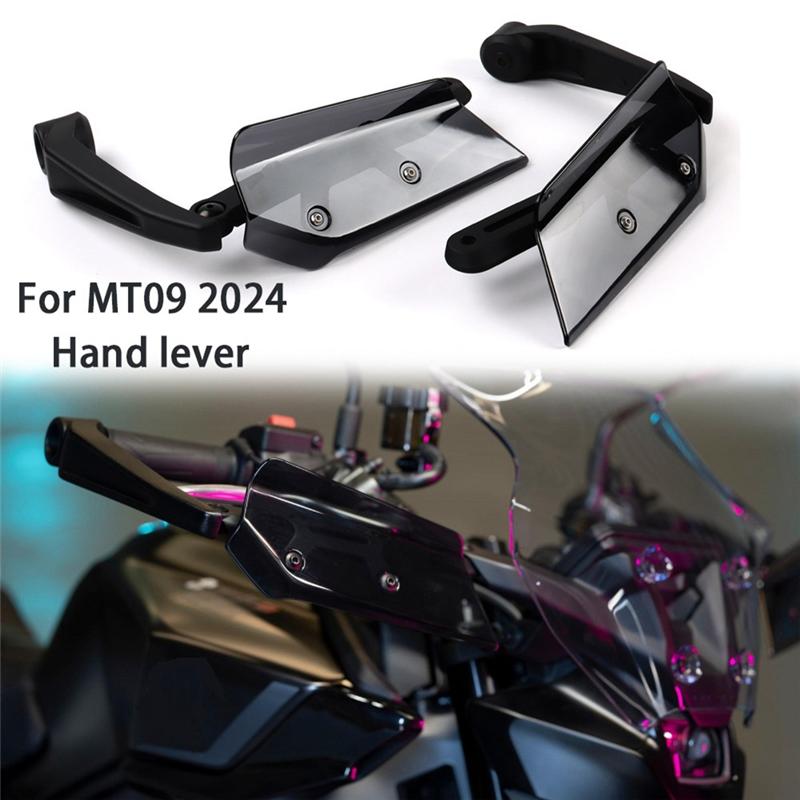Motorcycle Bar End Base Deflectors Handguard Protector for YAMAHA MT-09 MT09 SP 2024 Hand Guards
