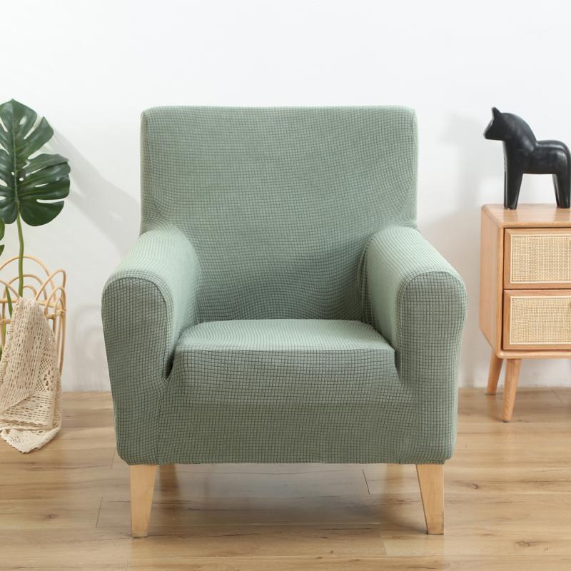 Club Tub Chair Slipcover ,Stretch Spandex Removable Geometric Pattern Armchair Covers ,Small Sofa Furniture Protector Used For Family Room