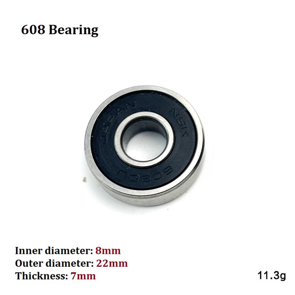 Grinder Accessories 608 Bearing Inner Diameter: 8mm Metal Outer Diameter: 22mm High Quality Suitable For: Tools