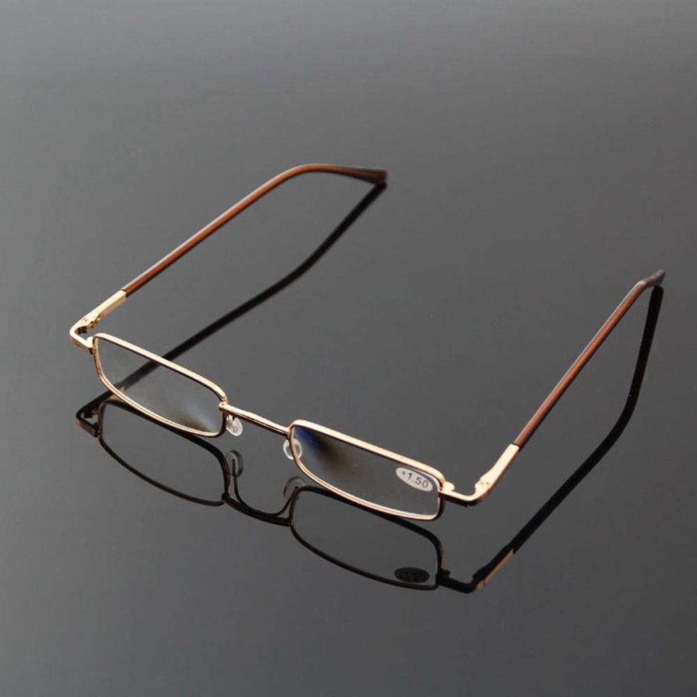 Eye Protection Reading Glasses Metal Hyperopia Glasses Presbyopic Eyewear  for Men Women