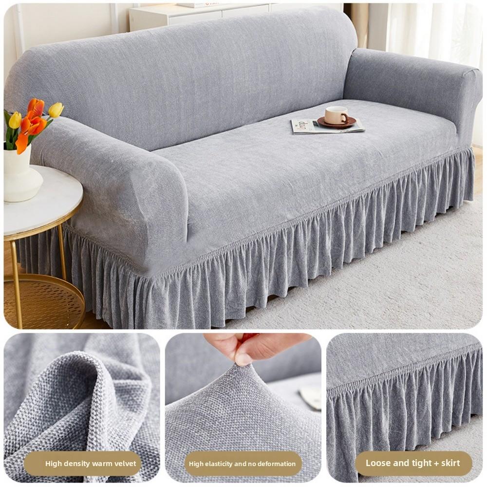 Chenier Thickened Sofa Cover All-inclusive Universal Cover Non-slip and Dust-proof Armrest Sofa Cover