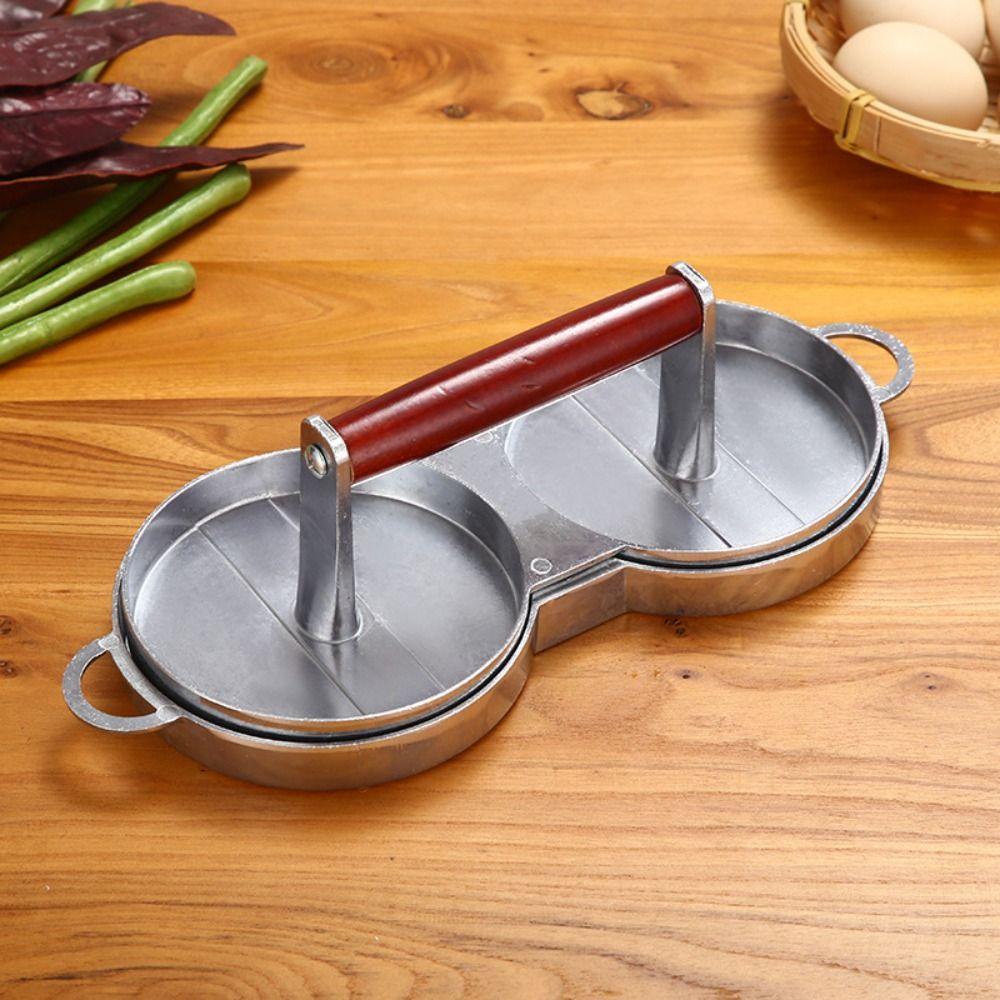 Креативная ручная форма-пресс для мясного пирога, антипригарная пресс-форма для бургеров, барбекю