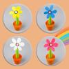 Cartoon Sunflower Bonsai Ballpoint Pen Plastic Sunflower Ballpoint Pen New Ballpoint Pen