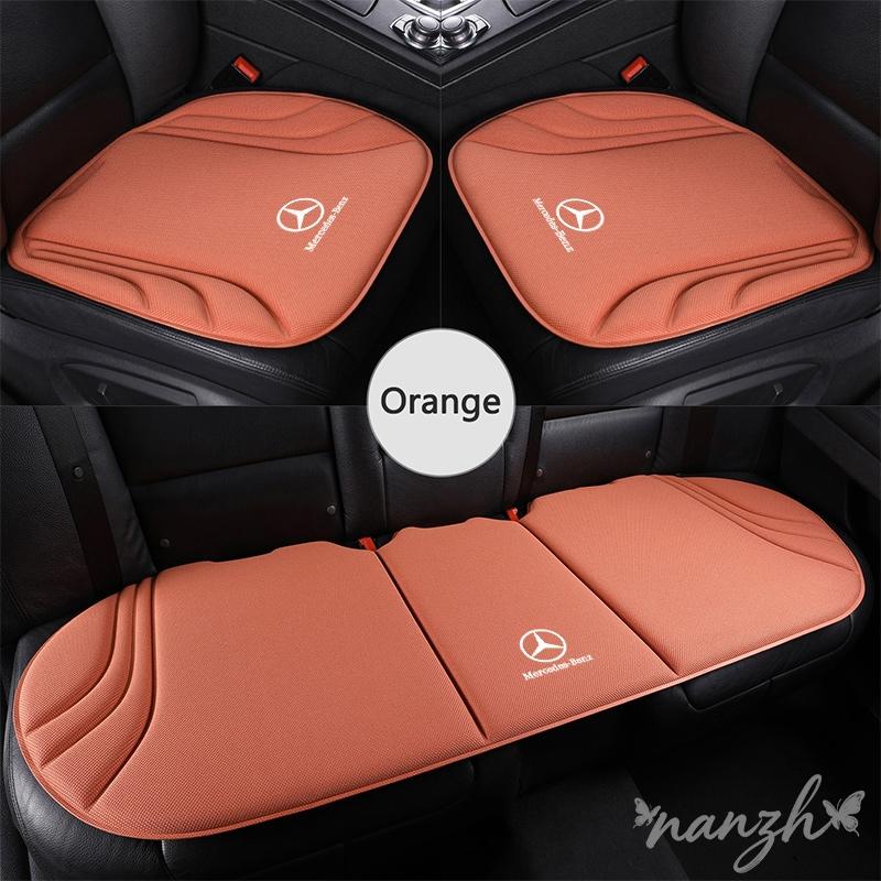 Front Rear Breathable Protection Cushion Car Seat Cover Anti-Slip For Mercedes Benz AMG W203 W206 W220 W205 W211 W212 Keychain rf2