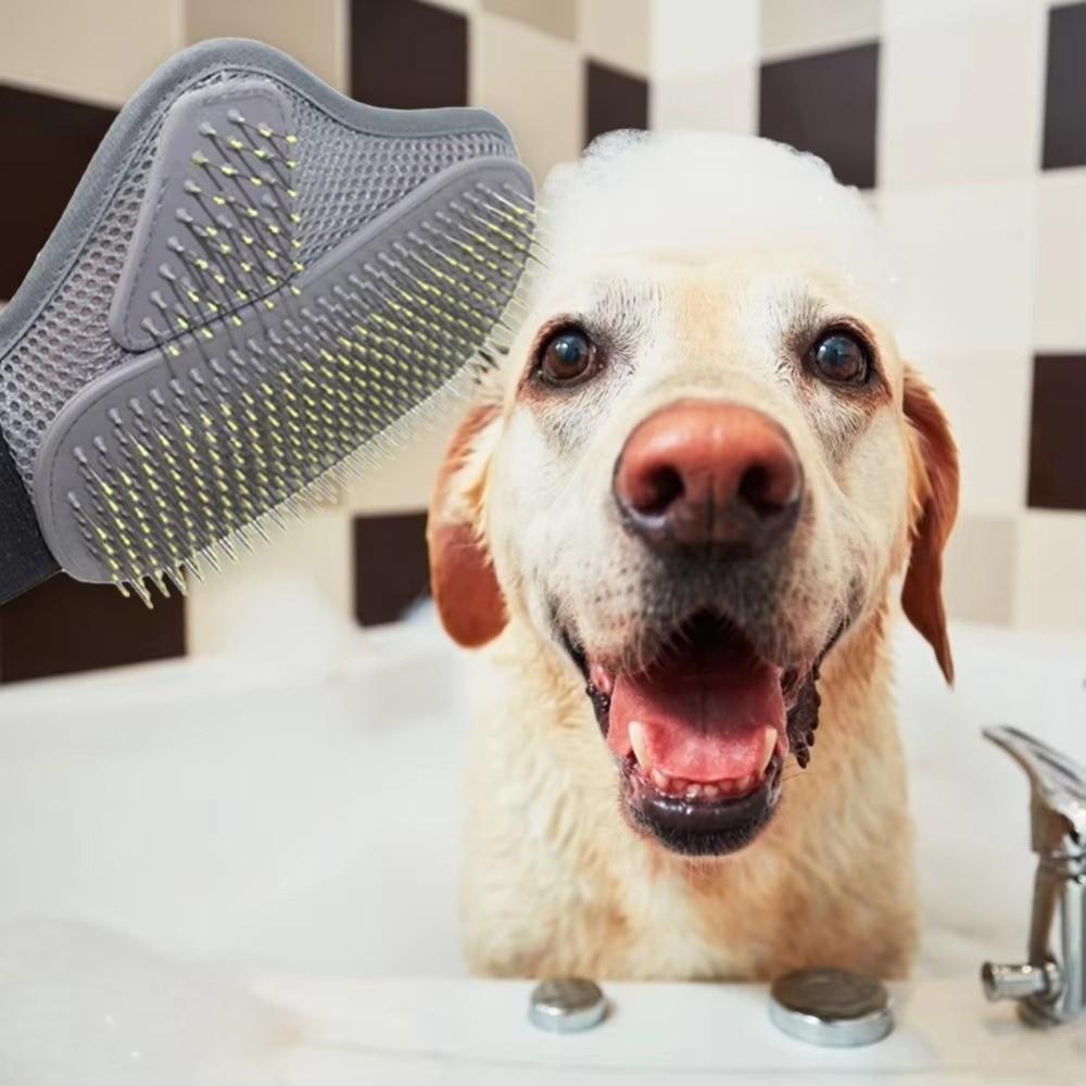 Professional Pet Hair Remover Open Knot Pet Cleaning Mitten New Pet Grooming Glove  Dog