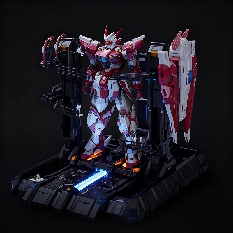 QianQiuShang 1/100 Alkaid Pink II XH-B01A Сборная модель меха Аction Figures с подставкой Коллекционная игрушка Декор Подарок