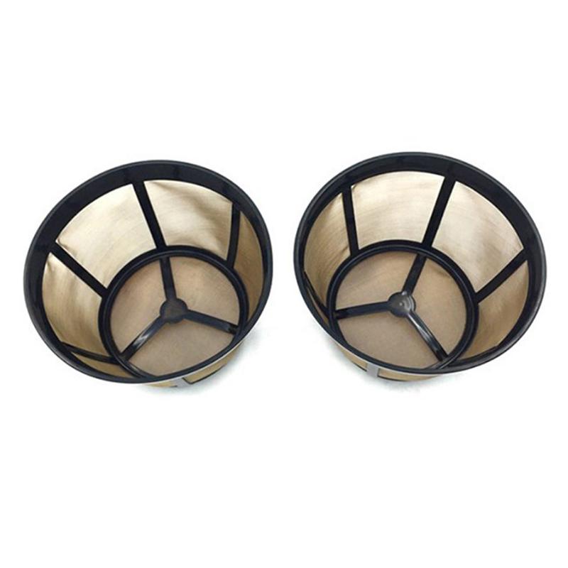 Многоразовые фильтры для кофе Постоянная сетка Стандартный размер Корзина для машины