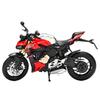 1/12 Ducati Streetfighter V4S Литой Модель Гоночного Мотоцикла Литье под Давлением Модель Уличного Спортивного Мотоцикла Игрушки со Звуком и Светом Подарок