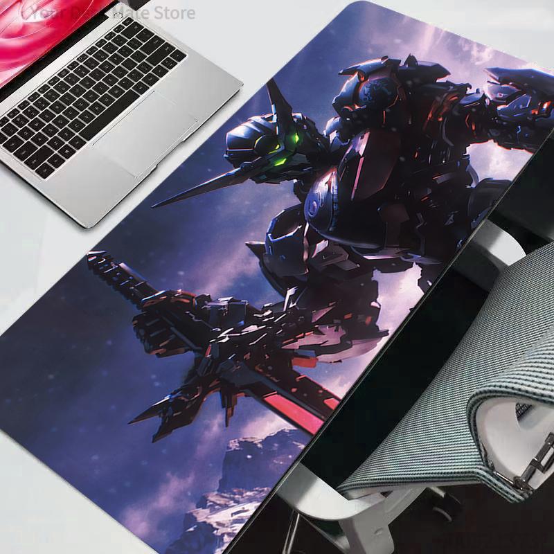 Big Mouse Pad Gundam Gamers Large Computer Extended Game New Mousepad Desk Mat Keyboard Rubber Mouse Pads Carpet anime