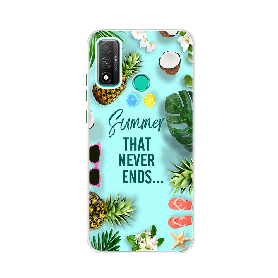 Phone Case For Huawei P smart 2020 Case TPU Silicon Soft Painted Coque Huawei Psmart 2020 POT-LX1A 6.21" Cover Bumper Cases capa