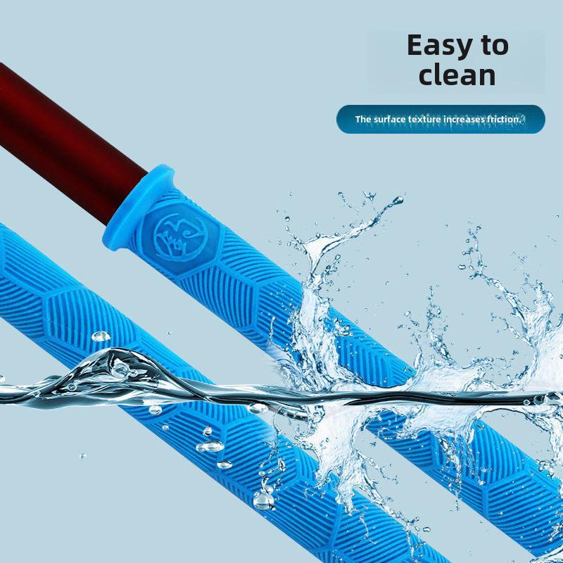 Enhanced Handle Wrap for Fishing Rods, Badminton Rackets, and More - Non-Slip, Sweat-Absorbing Belt; Fits Thick and Thin Rods.