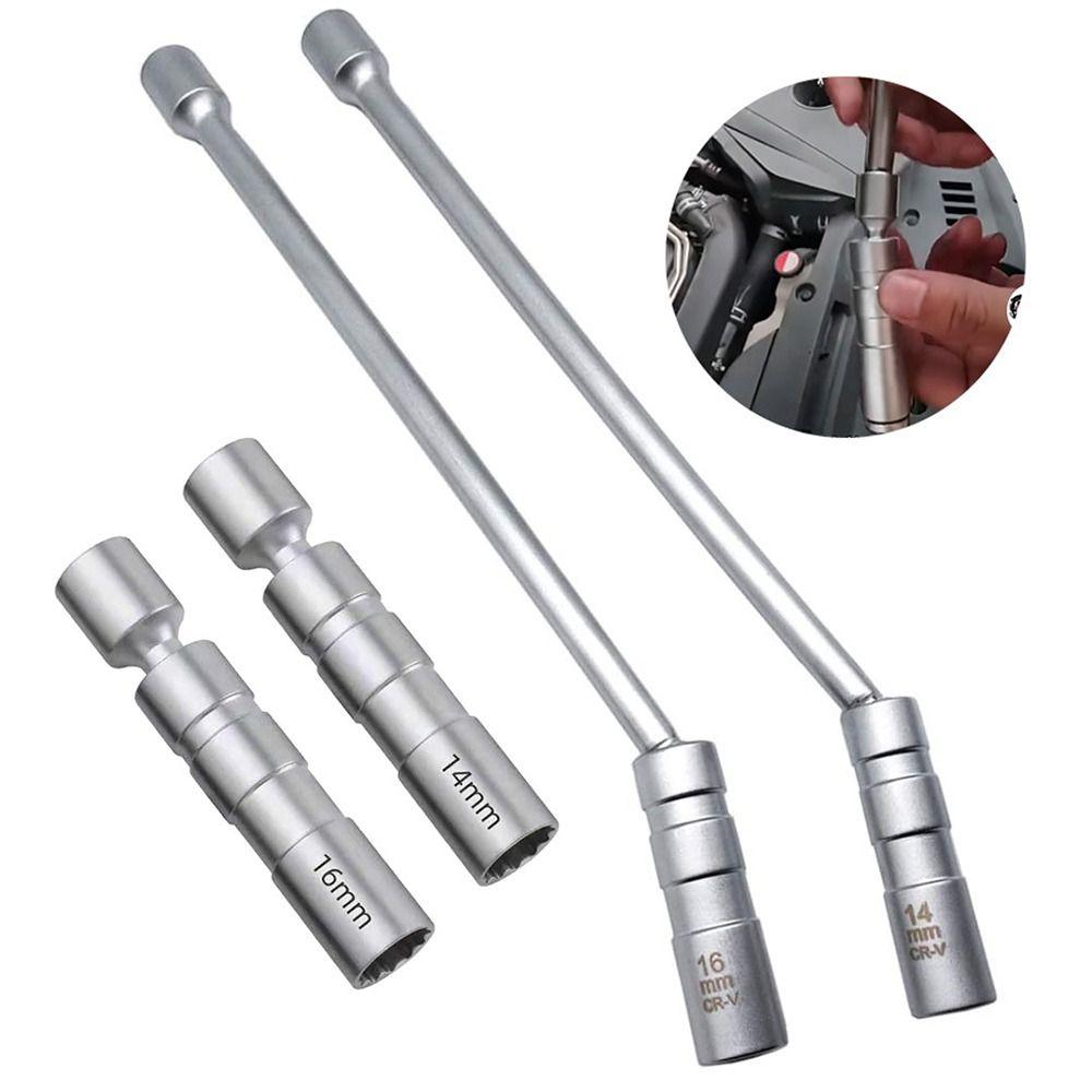 3/8" интерфейс свеча зажигания головка 12 угловых приводных головок прочный ручной инструмент для ремонта автомобиля