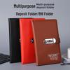 PU Leather Multipurpose Passport & Check Holder with Password Lock, Anti-Crack and Anti-Wrinkle Design