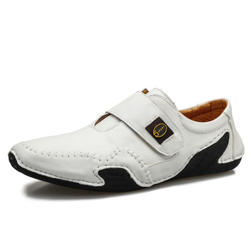 Fashion Hot Sale for Men Monk Shoes Slip On Mens Loafers Lightweight Leather Men Casual Shoes 2024 Classic Male Outdoor Walking Shoes