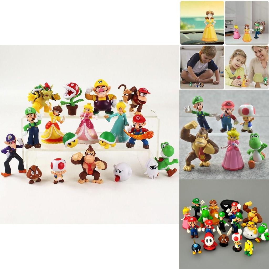Super Cute Super Mario Action Figure Toy Set For Collection And Decoration In Your Home