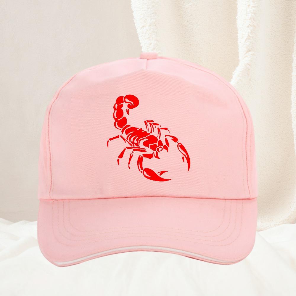 Unisex Scorpion Baseball Caps Spring Autumn Outdoor Adjustable Casual Hats Sunscreen Hat Sports Cap