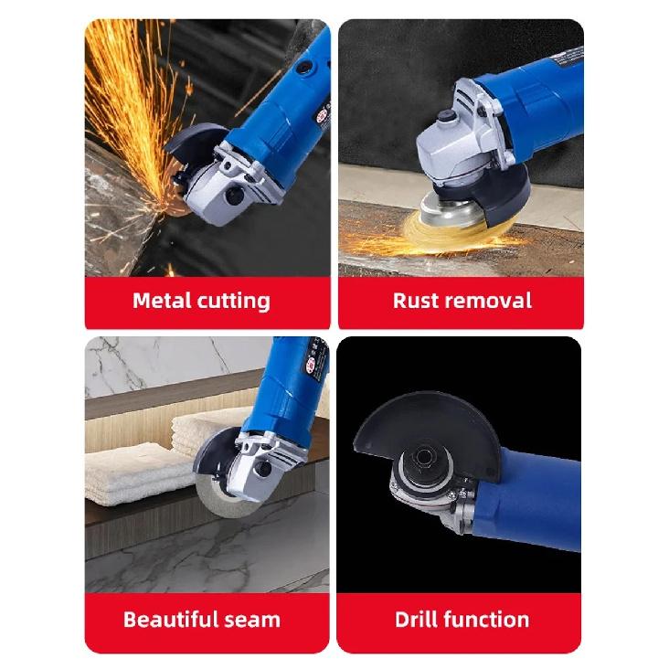 Mini Angle Grinder 6 Speed Electric Angle Grinder Polishing Machine For Cutting Diamond Metal Mini Grinding Machine