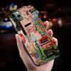 Мягкий черный чехол для телефона Jean Michel Basquiat Art Graffiti для Apple iPhone 13 12 11 SE XS XR X 7 8 6 5 S mini Plus Pro MAX 2020